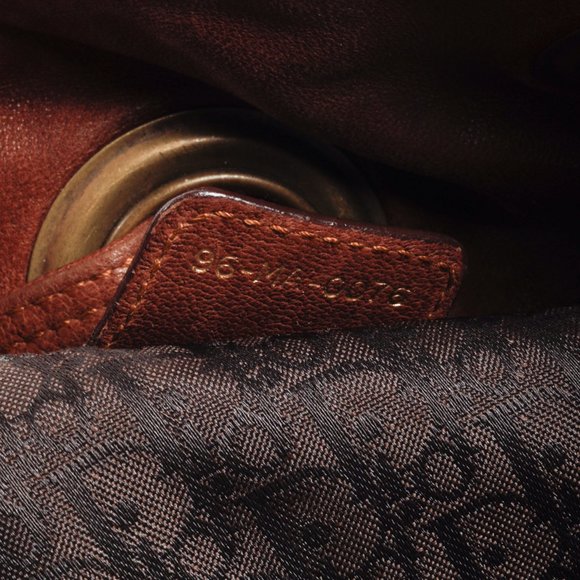 Christian Dior - Cannage Brown Leather - Bucket Bag - Picture 11 of 11